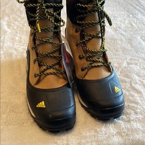 adidas Black and Yellow Rain & Snow Boots